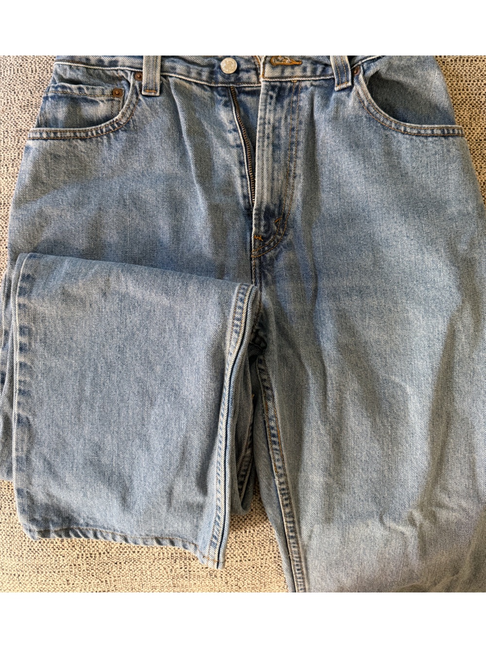 Levi's Men's Light Blue Relaxed Jeans